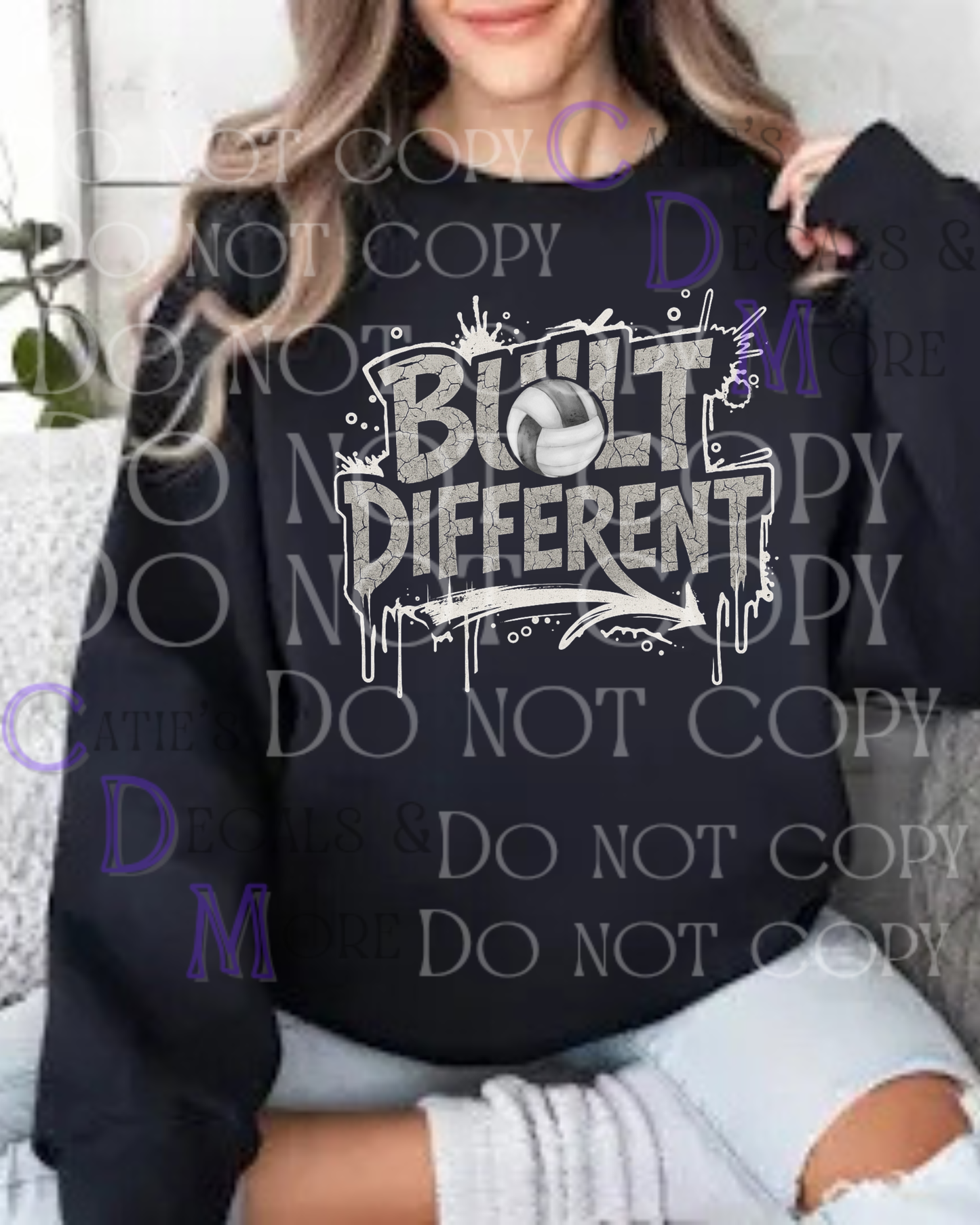 Built Different Volleyball