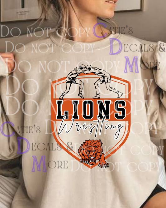 Lions Wrestling