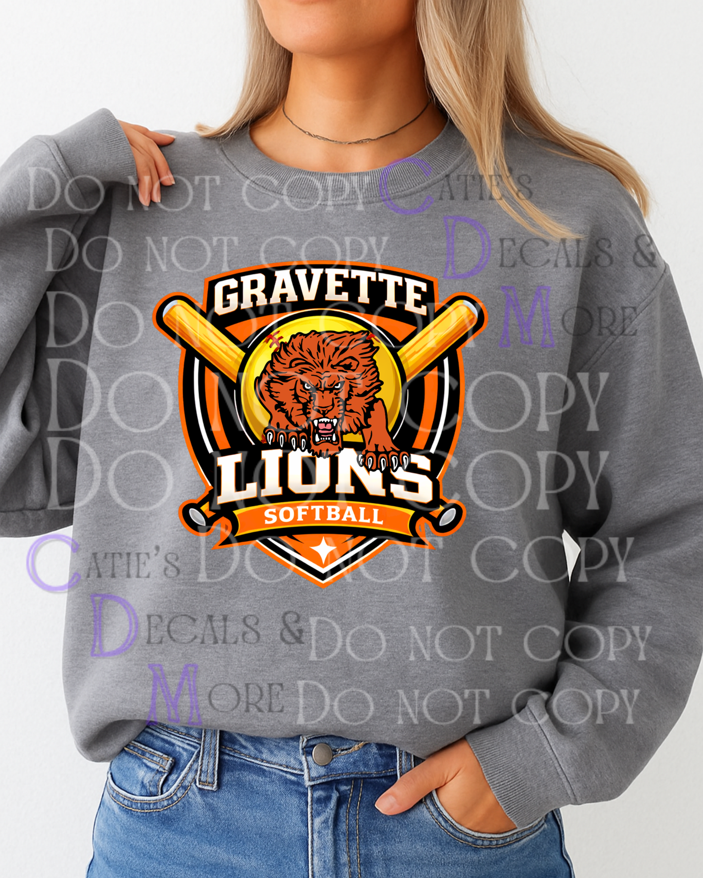Gravette Lions Softball shield