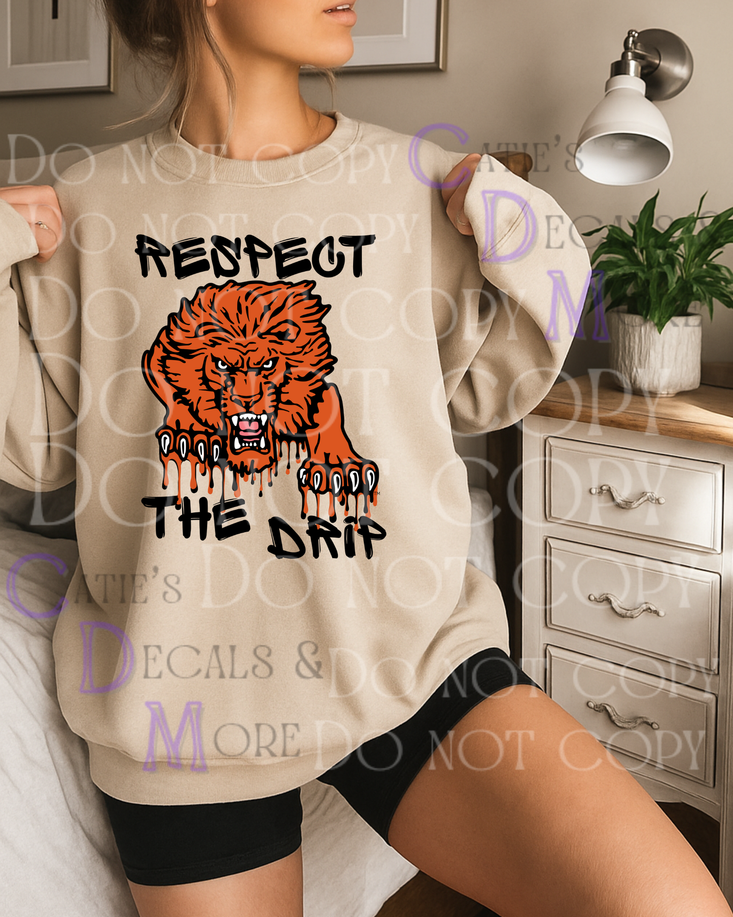 respect the Gravette lion drip (Youth)