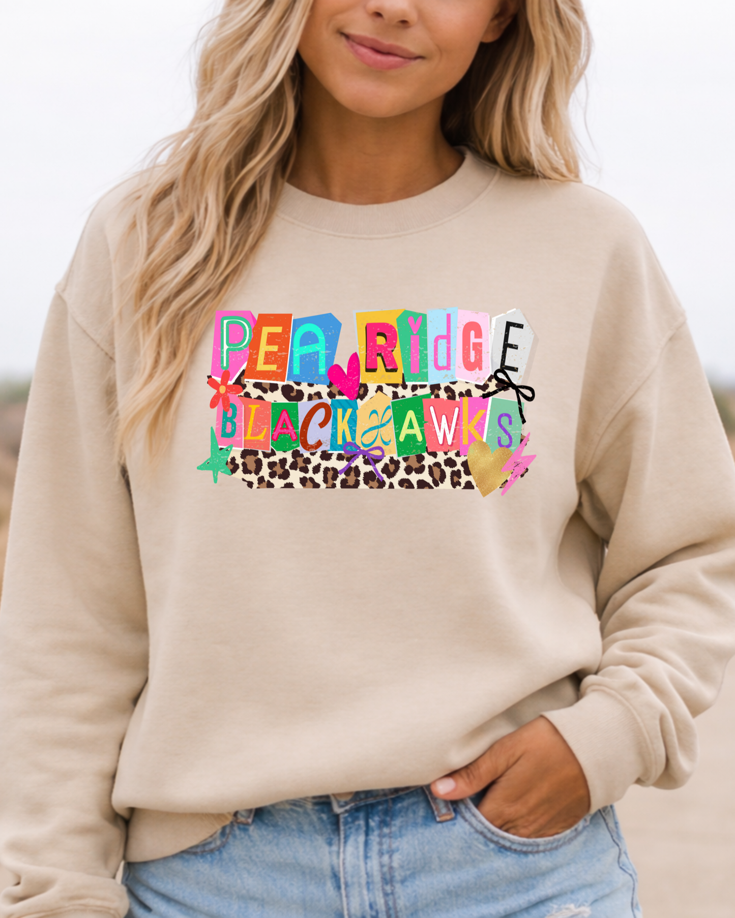 torn Pea Ridge BlackHawks