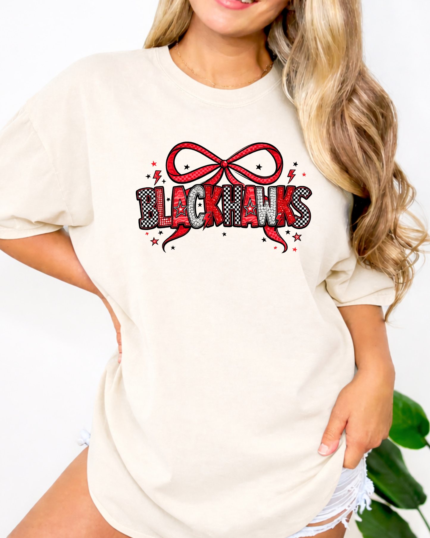 Blackhawks pattern letters