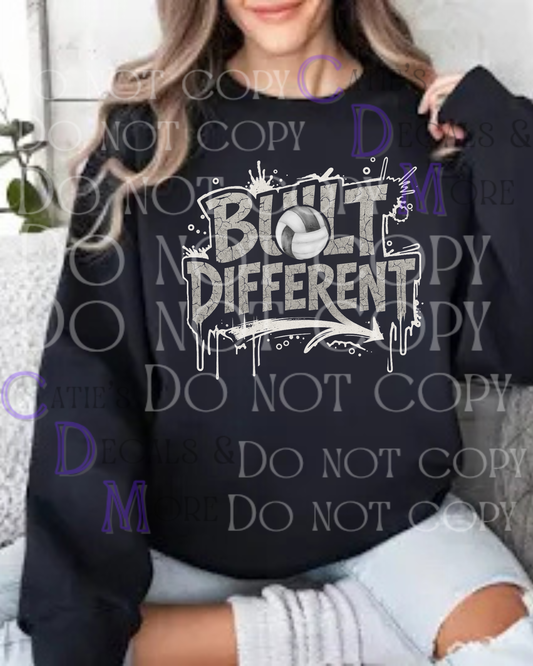 Built Different Volleyball