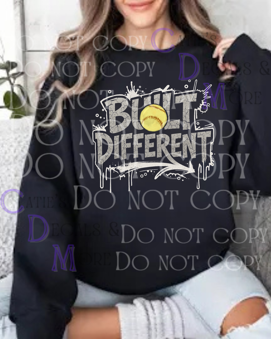 Built Different Softball