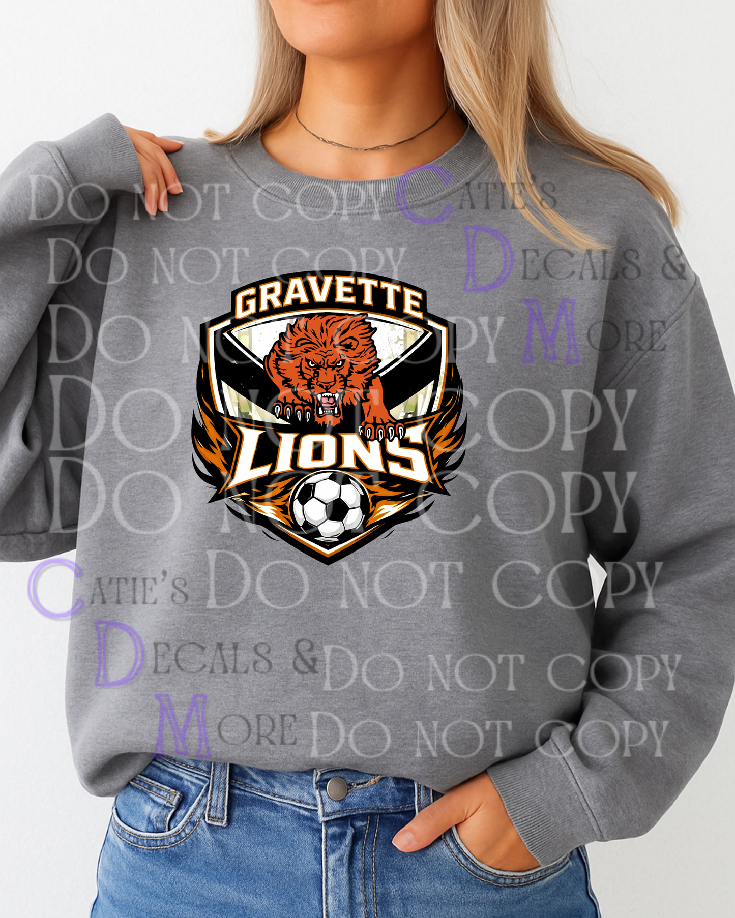 Gravette lions Soccer Shield