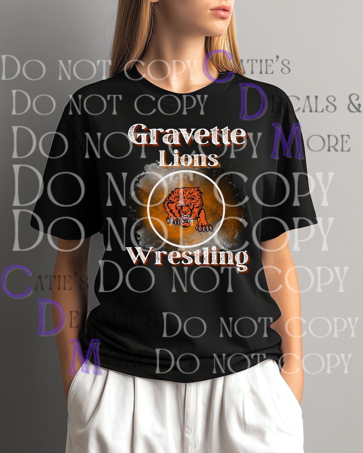 Gravette Lions Wrestling (with mat)