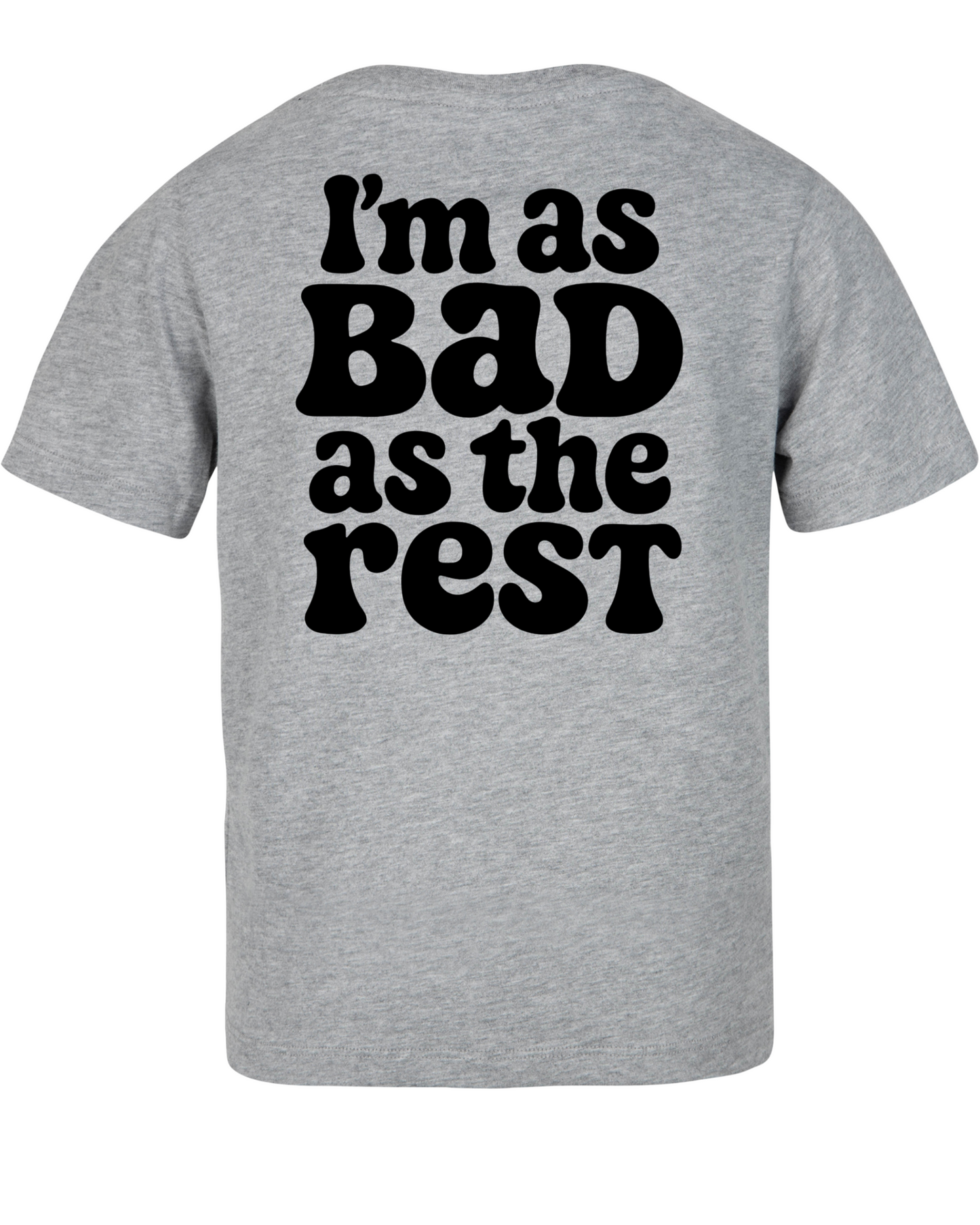 I'm as bad as the rest