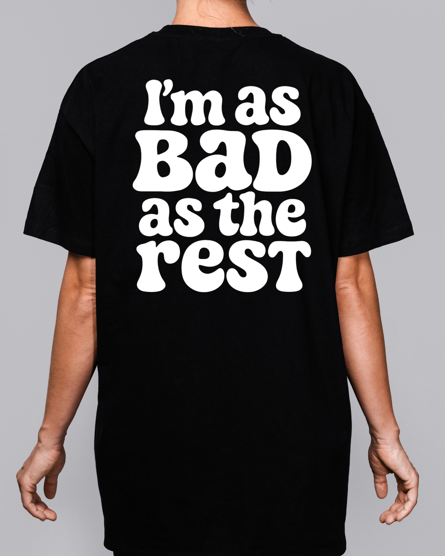 I'm as bad as the rest