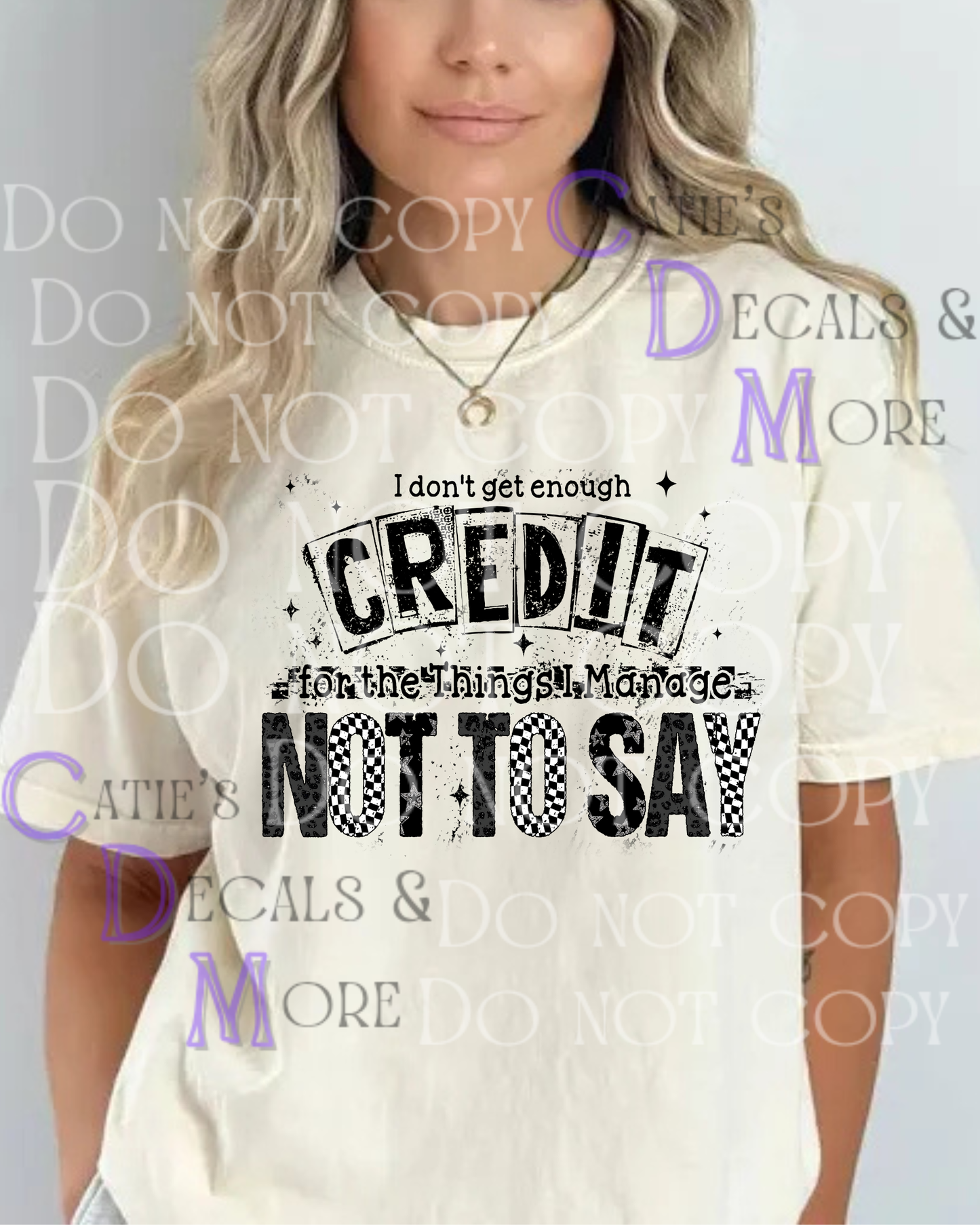 I Don't Get Enough Credit 2.0