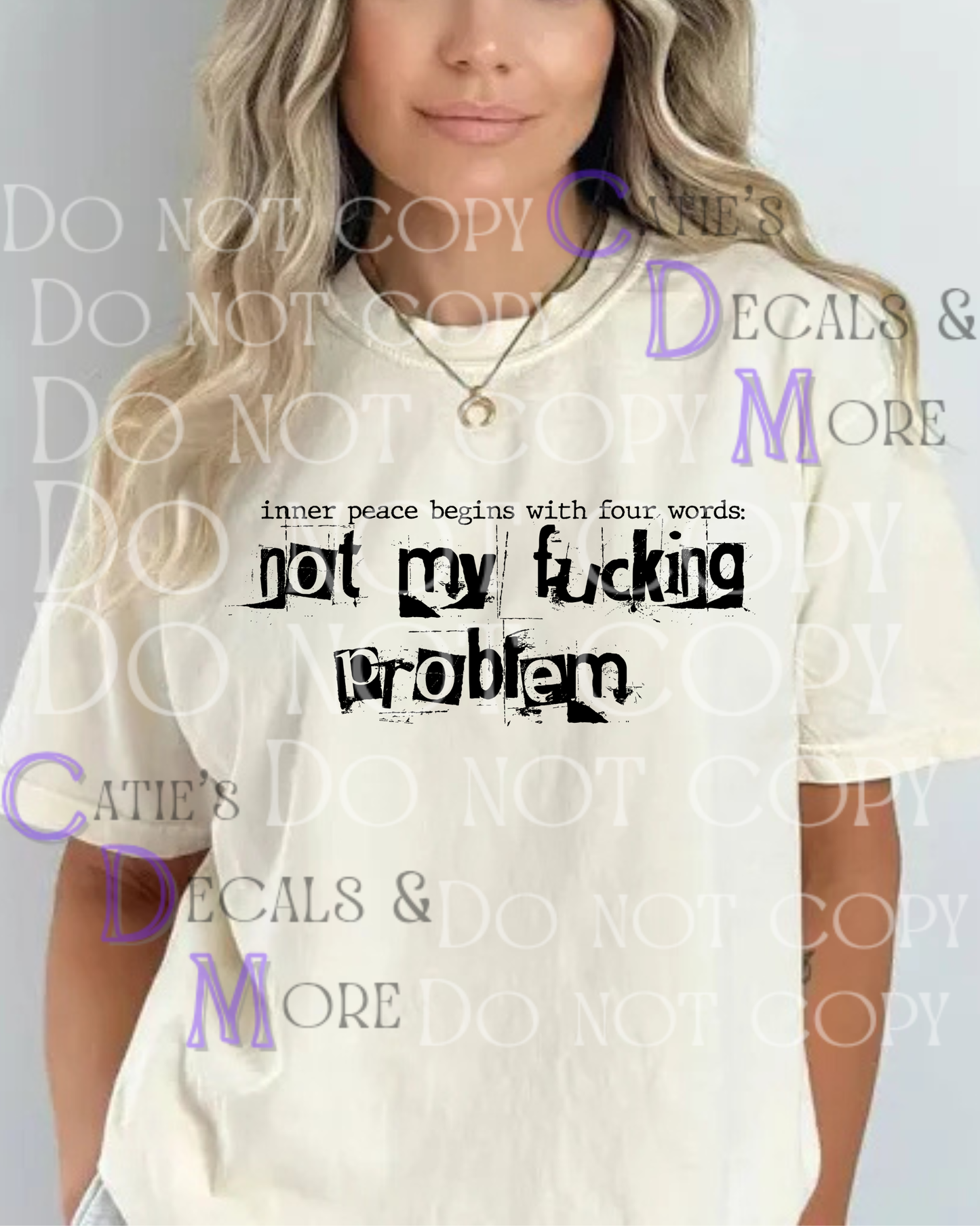 Inner Peace Starts with 4 Words