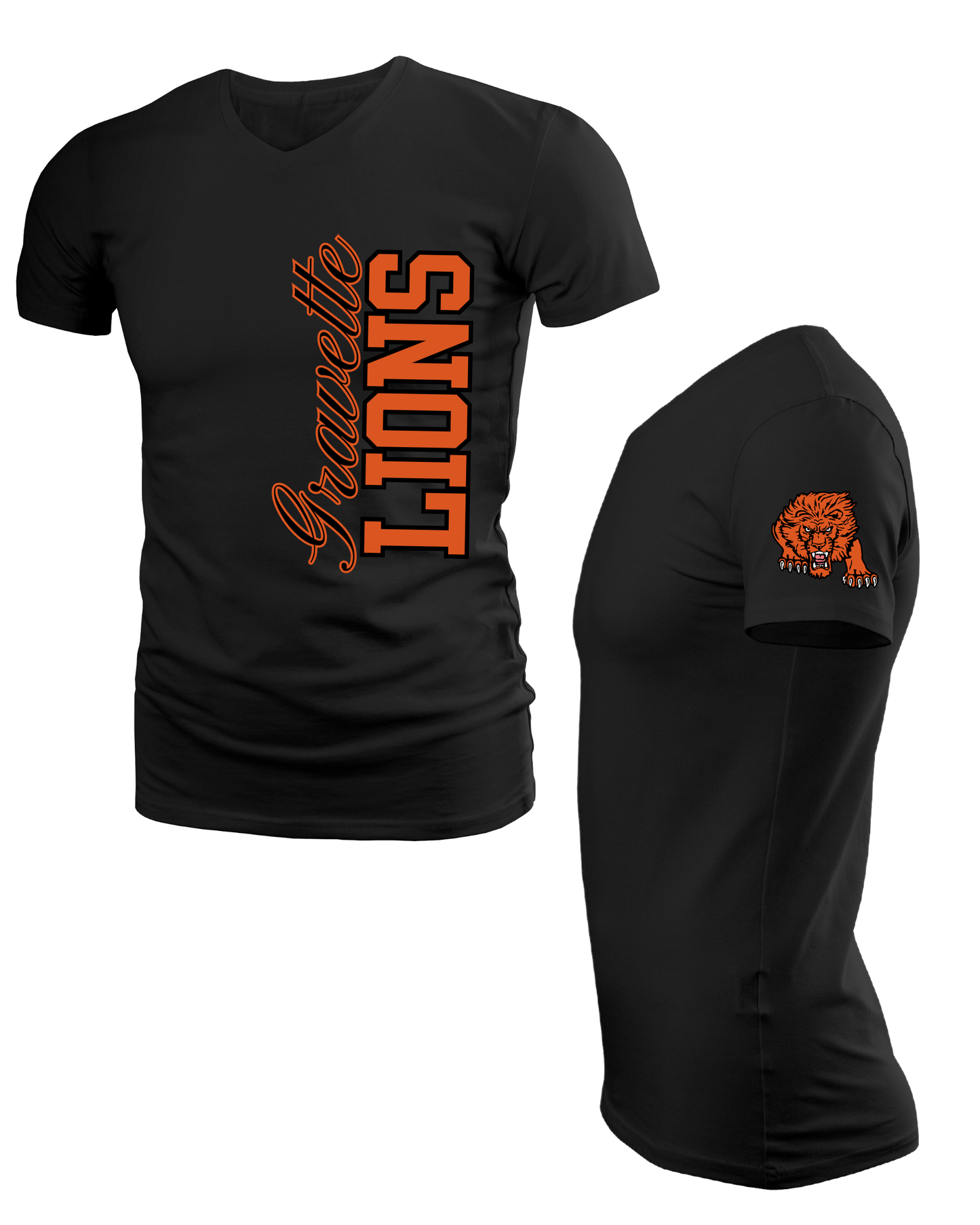 Gravette lions (Lion on sleeve)