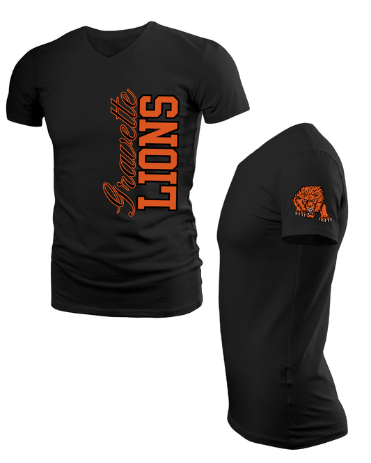 Gravette lions (Lion on sleeve)