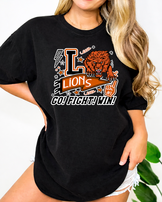 Lion! go! fight! win!