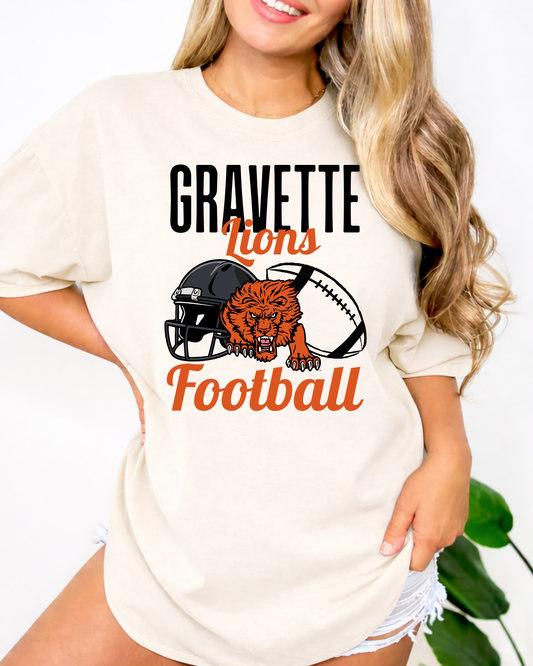 Gravette lions football