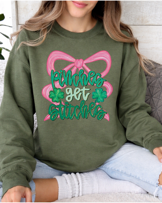 Pinches get Stitches