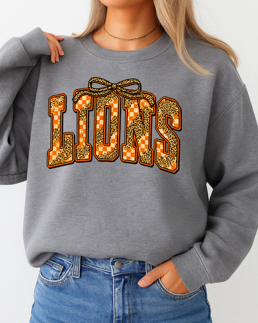 Lions Checkered Leopard