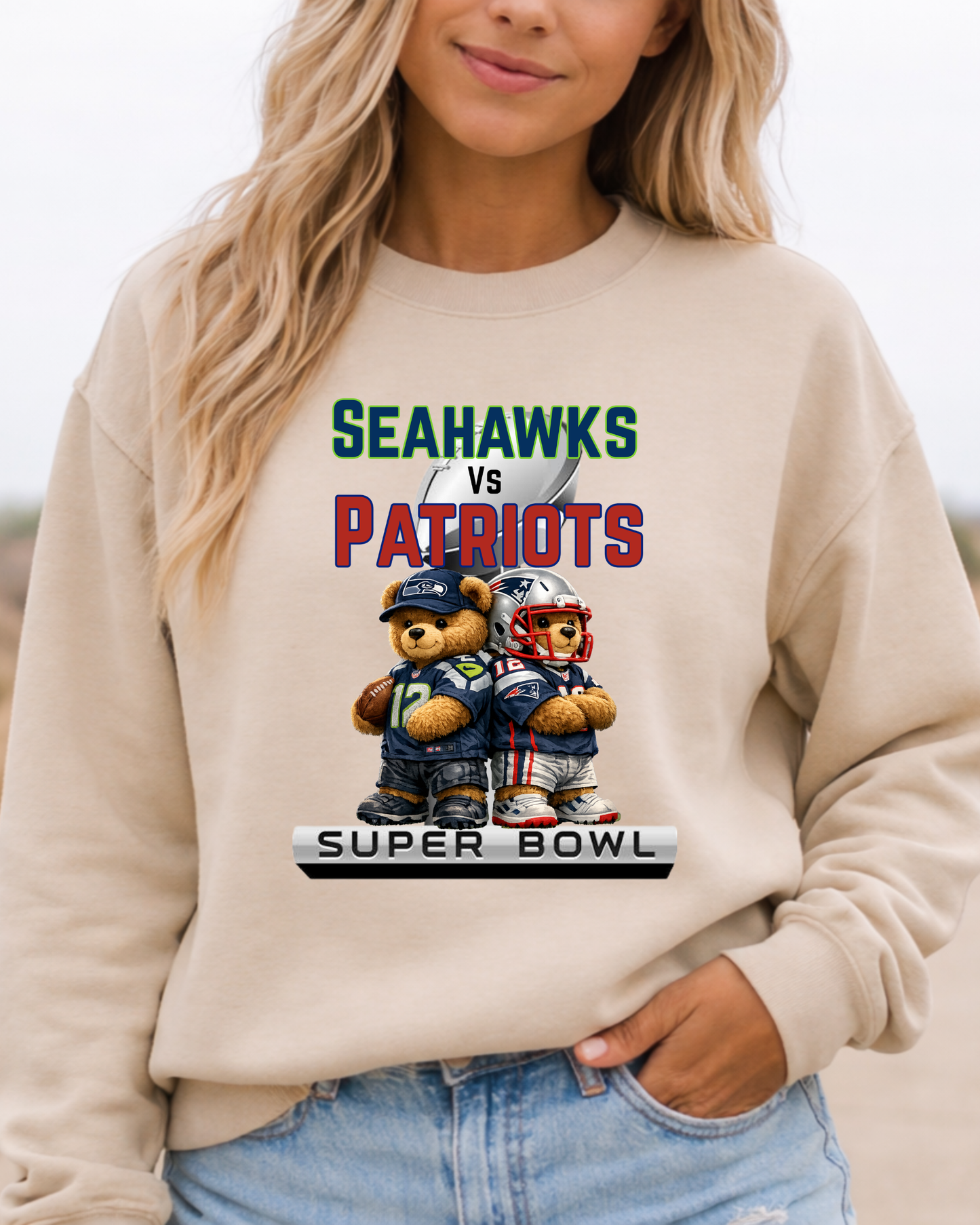 Superbowl LX Patriots vs Seahawks bears