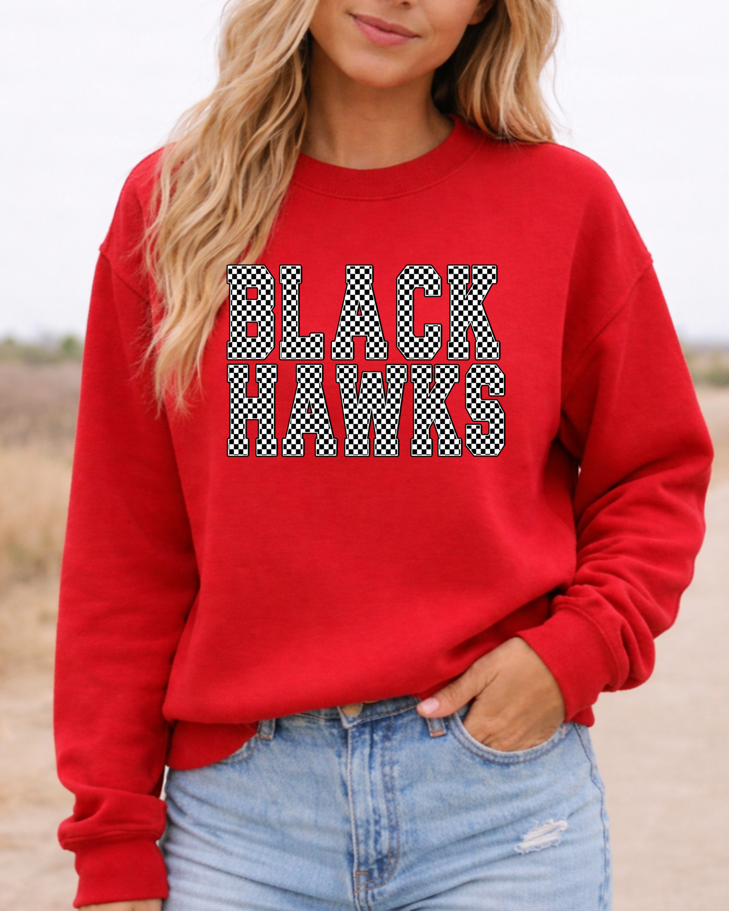 checkered Blackhawks