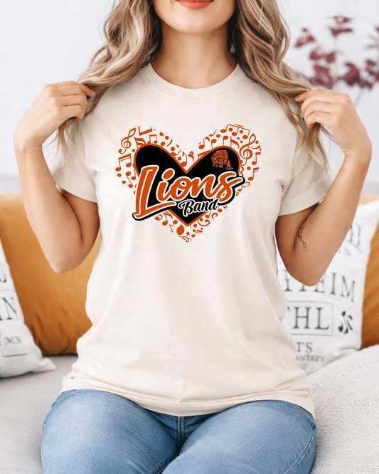Heart lions Band