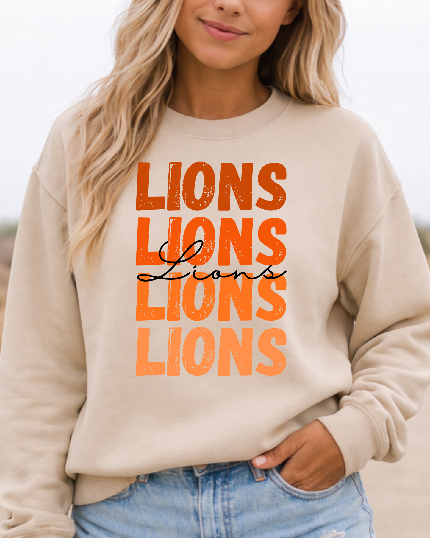 Lions graded color x4