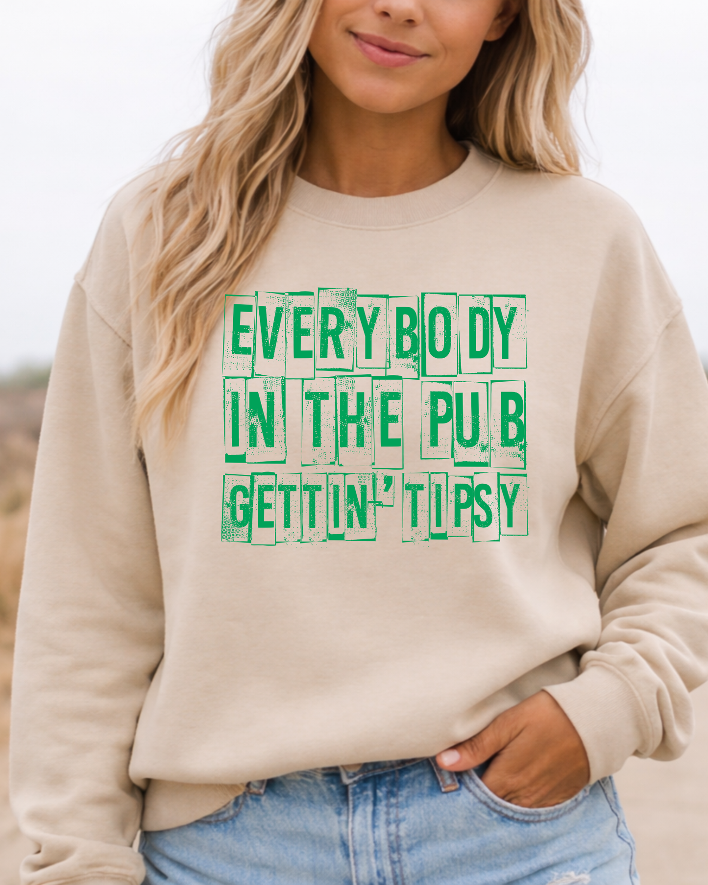 Everybody In The Pub Getting Tipsy