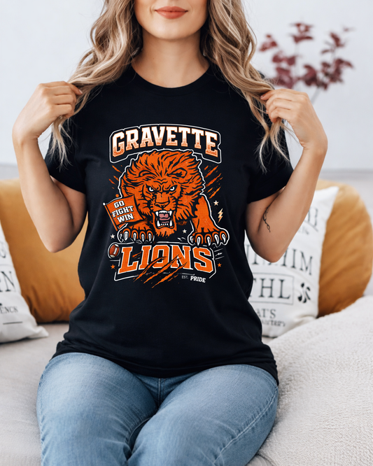 Gravette Lions go fight win