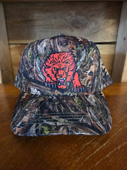 Camo lion hat
