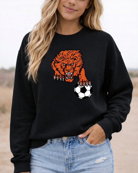 Lion with Soccer ball