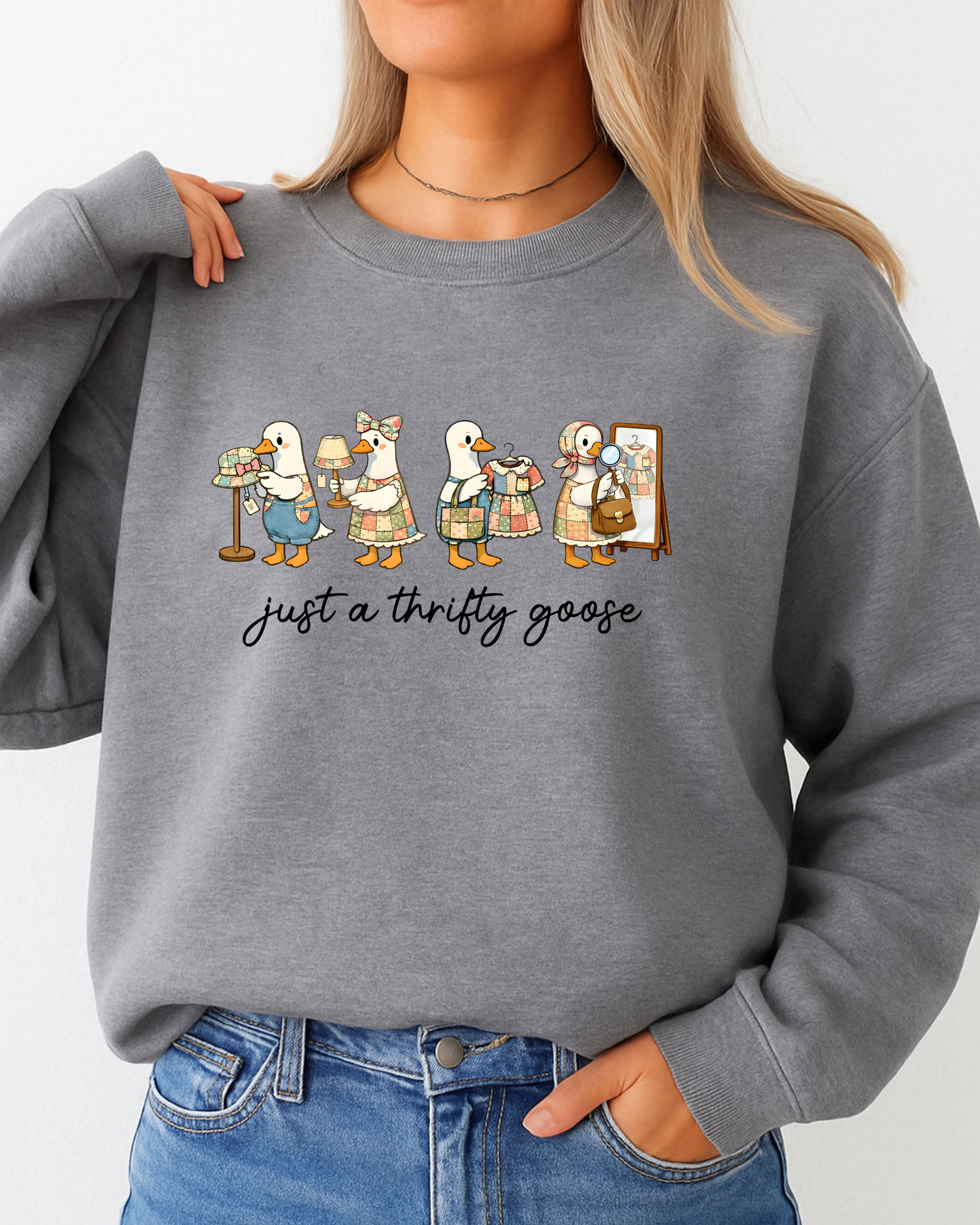 Just a Thrifting Goose