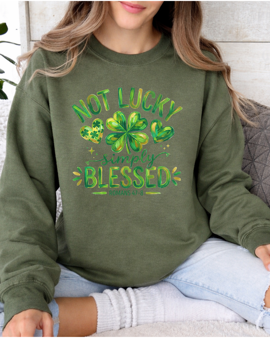 Not Lucky Simply Blessed