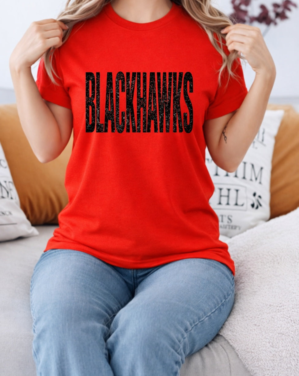 Distressed Blackhawks
