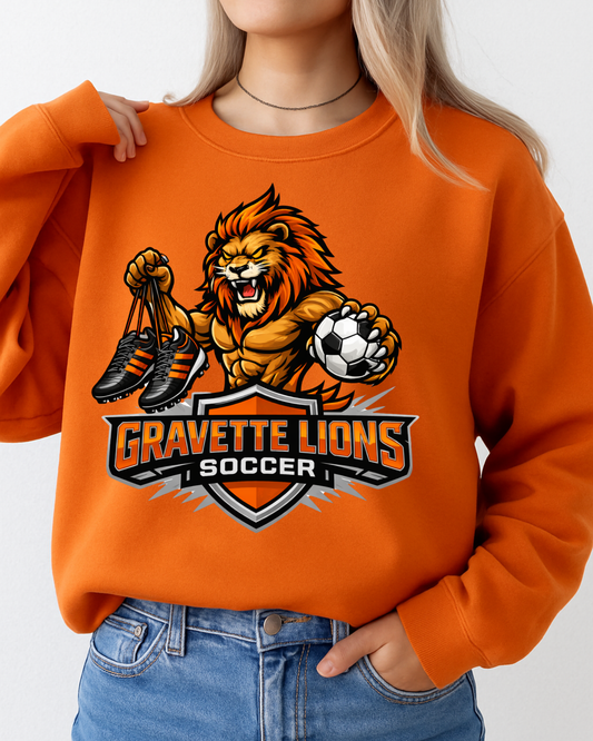 Gravette lions soccer