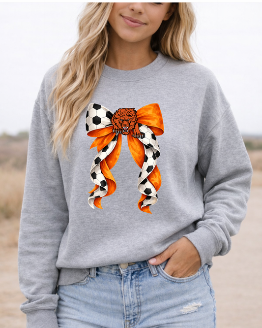 Lions Soccer Bow