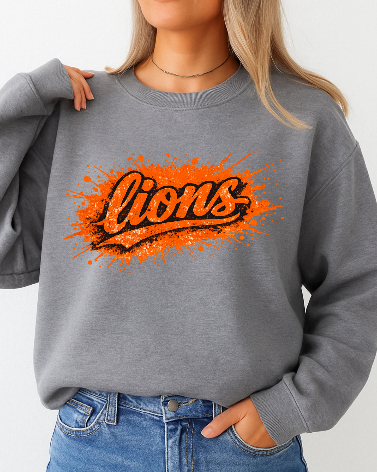 lions orange Splash
